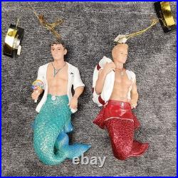 Lot of 2 December Diamonds Ornaments Buoy Dr Turnencoff Merman Man Christmas Gay Lot of 2 December Diamonds Ornaments Buoy Dr Turnencoff Merman Man Christmas Gay