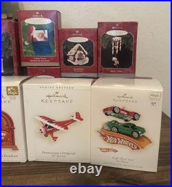 Lot of 35 Hallmark Keepsake Assorted CHRISTMAS ORNAMENTS