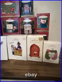 Lot of 35 Hallmark Keepsake Assorted CHRISTMAS ORNAMENTS