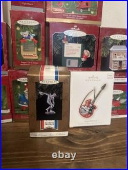 Lot of 35 Hallmark Keepsake Assorted CHRISTMAS ORNAMENTS