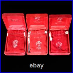Lot of 3 Waterford Crystal 1981-83 12 Days of Christmas Ornaments Lot of 3 Waterford Crystal 1981-83 12 Days of Christmas Ornaments