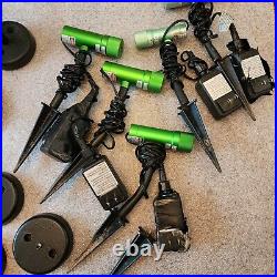 Lot of 7 Sparkle Magic Illuminator Lights 2 Working 5 Non-Working SOLD AS IS