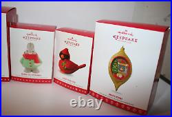 Lot of 8 Hallmark Ornament Club Keepsake Christmas Tree Hanging 2013-2017