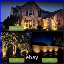 Low Voltage Landscape Lighting 10W 1000LM LED 10 Pack, Warm White Low Voltage Landscape Lighting 10W 1000LM LED 10 Pack, Warm White