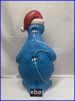 Lowes 2026 Cookie Monster Blow Mold Sesame Street Holiday Living Christmas