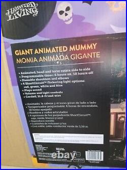 Lowes 227613 Animatronic Mummy 12' Tall NEW IN BOX