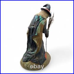 Ltd Ed 7/600 Marolin Papier Mache Halloween Witch 13.5 Figurine Radko Germany