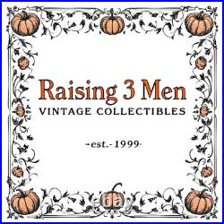 Ltd Ed 7/600 Marolin Papier Mache Halloween Witch 13.5 Figurine Radko Germany