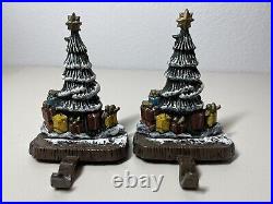 Lulu Decor Cast Iron Christmas Stocking Holders Heavy Retro Christmas Decor