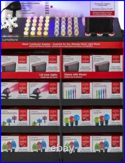 Lumations Holiday Symphony 15.8 ft 20 Ct G35 Multicolor LED Music Light Show