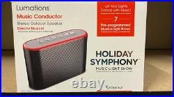 Lumations Holiday Symphony Music Conductor Speaker Light Show Christmas