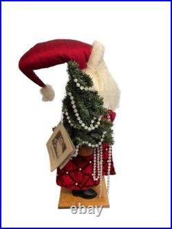 Lynn Haney Garnet Celebration Handcrafted Santa Vintage 22