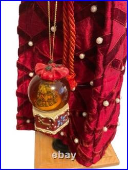 Lynn Haney Garnet Celebration Handcrafted Santa Vintage 22