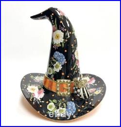 MACKENZIE-CHILDS Flower Market Witch's Hat 13 NEW IN ORIGINAL BOX