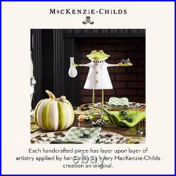 MACKENZIE-CHILDS Halloween Illuminated Fergal Jack-O'-Lantern