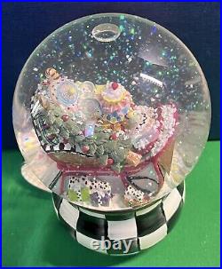 MACKENZIE-CHILDS MY CUP OF TEA Snow Globe, Retired