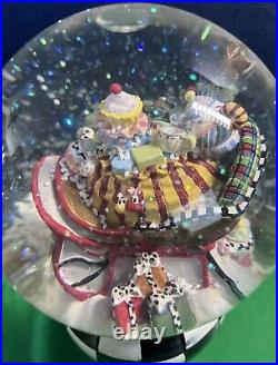 MACKENZIE-CHILDS MY CUP OF TEA Snow Globe, Retired