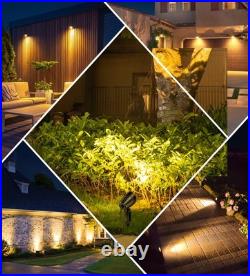 MEIKEE 15W 1500LM Low Voltage Landscape Lighting 10Pack, Warm White