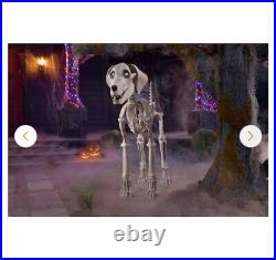 MI LOCAL PICKUP Home Accents Holiday Halloween Home Depot 7 FT Skelly's Dog