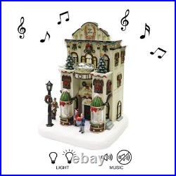 MOMENTS IN TIME Fine Jewelry Shop11H Lighted Christmas Village Building w