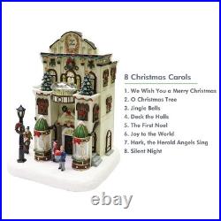 MOMENTS IN TIME Fine Jewelry Shop11H Lighted Christmas Village Building w
