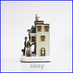 MOMENTS IN TIME Fine Jewelry Shop11H Lighted Christmas Village Building w