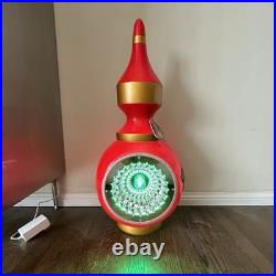 MR. CHRISTMAS 28 Reflector Ornament Blow Mold Indoor/Outdoor Decoration 2026