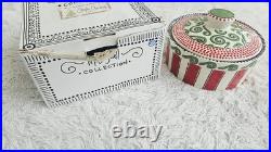 M Bagwell Simply Christmas Pottery 8Diameter Ceramic Casserole Candy Dish Bowl