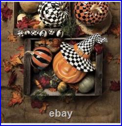 MacKENZIE CHILDS HAPPY JACK ILLUMINATED PUMPKIN BNIB