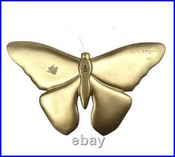 MacKenzie-Childs Courtly Check Butterfly Wall Décor New No Box