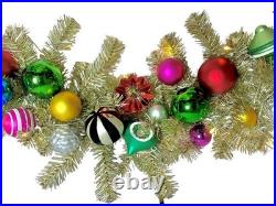 MacKenzie-Childs Granny Kitsch Illuminated Christmas 72 Garland New No Box