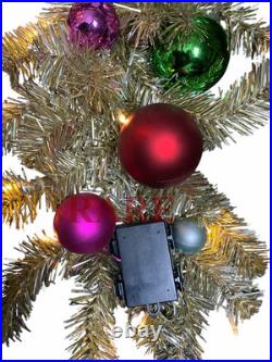 MacKenzie-Childs Granny Kitsch Illuminated Christmas 72 Garland New No Box