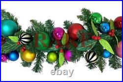 MacKenzie-Childs Jubilee Christmas 72 Garland New No Box