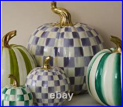 MacKenzie- Childs Large Size Signature Check Pumpkin