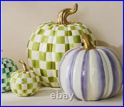 MacKenzie- Childs Large Size Signature Check Pumpkin