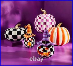 MacKenzie- Childs Large Size Signature Check Pumpkin