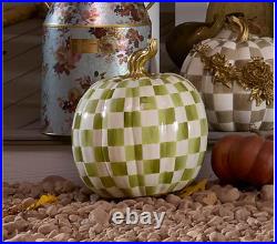 MacKenzie- Childs Large Size Signature Check Pumpkin