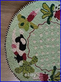 Mackenzie Child's Beaded Runaway Rabbit Placemat 15 Set Of 4