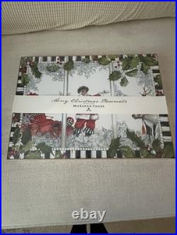 Mackenzie Childs Cork Placemats Set Of 4 New