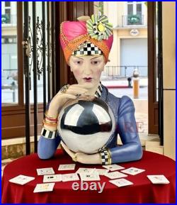 Mackenzie-Childs Courtly Check Fortune Teller No Box