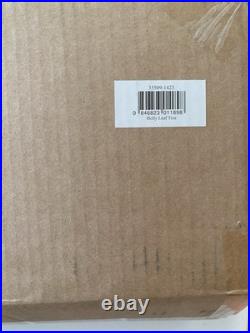 Mackenzie Childs Courtly Checks box Holly Leaf Tree 14.75 tall NEW