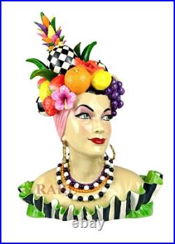 Mackenzie-Childs Courtly Tutti Frutti Ambrosia Lady Figure 20.75 T New No Box