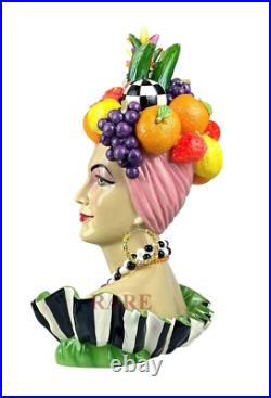 Mackenzie-Childs Courtly Tutti Frutti Ambrosia Lady Figure 20.75 T New No Box