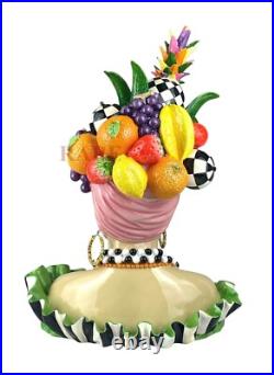 Mackenzie-Childs Courtly Tutti Frutti Ambrosia Lady Figure 20.75 T New No Box