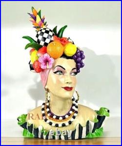 Mackenzie-Childs Courtly Tutti Frutti Ambrosia Lady Figure 20.75 T New No Box