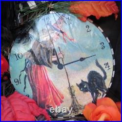 Mackenzie Childs Extra Large 32 X 32 Halloween Wreath Excellent Condition