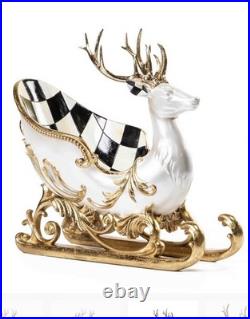 Mackenzie Childs Glam Up Deer Sleigh