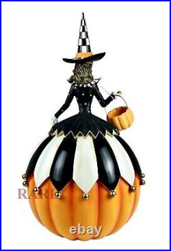 Mackenzie-Childs Good Witch 20.5 Tall x 9.24 Diameter Pumpkin New