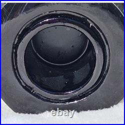 Mackenzie-Childs Granny Kitschy Snowman Frosty Courtly Check Candle Holder