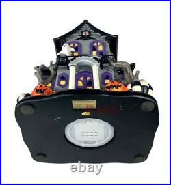 Mackenzie-Childs Halloween Illuminated Music Haunted House New No Box
